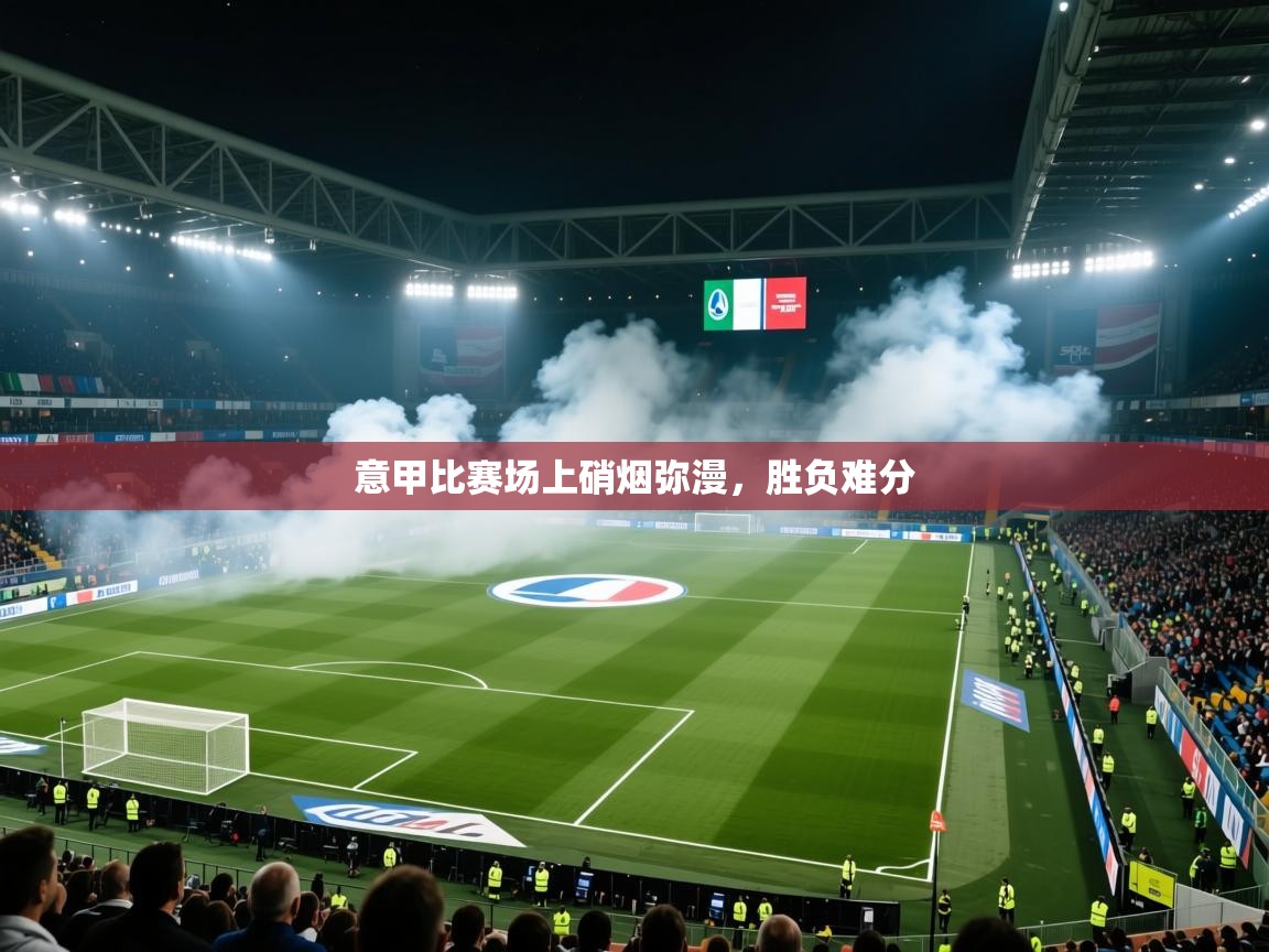 意甲比赛场上硝烟弥漫，胜负难分